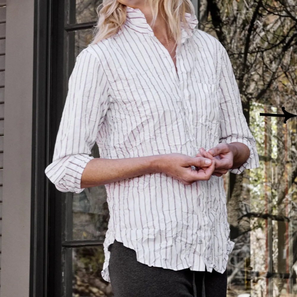 Frank & Eileen Joedy Signature Crinkle Shirt
